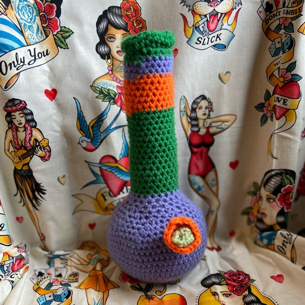 Green Flower Vase